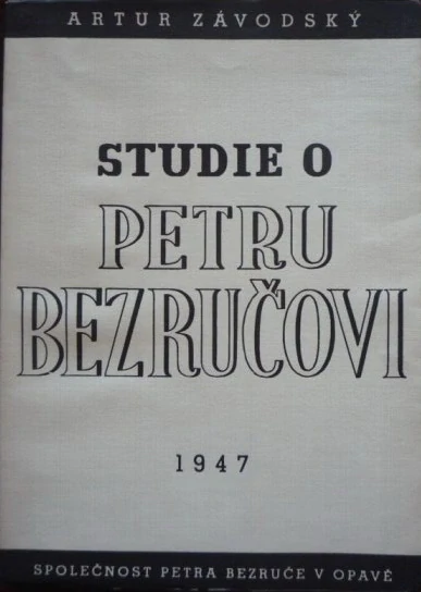 Studie o Petru Bezručovi