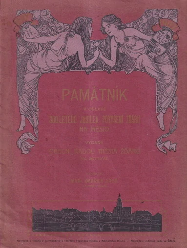 Památník k oslavě 300letého jubilea povýšení Žďáru na město