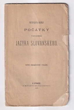 Váceslava Hanky Počátky posvátného jazyka slovanského