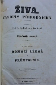 Živa 1860 - časopis přirodnický (8. ročník)