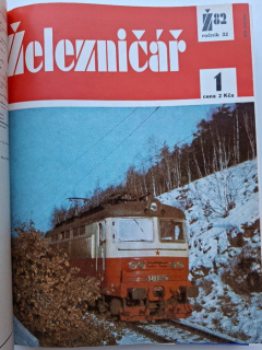 Železničář 1982 (kompletní ročník)
