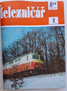 Železničář 1984 (kompletní ročník)