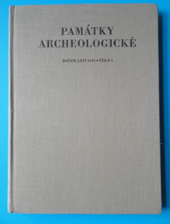 Památky archeologické, ročník LXVI 1975, č.1