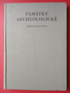 Památky archeologické, ročník LXVI 1975, č.2