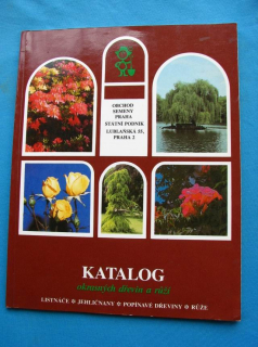 Katalog okrasných dřevin a růží
