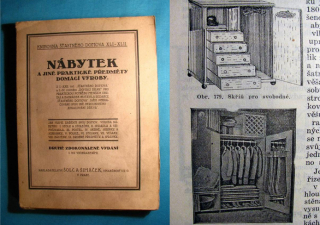 NÁBYTEK A JINÉ PRAKTICKÉ PŘEDMĚTY DOMÁCÍ VÝROBY, 1929