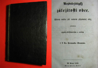 NEJDŮLEŽITĚJŠÍ ZÁLEŽITOSTI OBCE, 1850