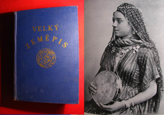 VELKÝ ZEMĚPIS VŠECH DÍLŮ SVĚTA - AFRIKA, 1922