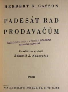 Padesát rad prodavačům