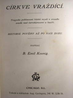 Církve vraždící 1912