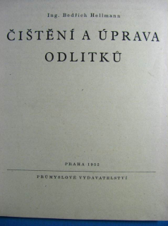 Čištění a úprava odlitků