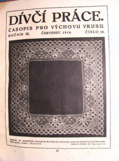 Dívčí práce - časopis pro výchovu vkusu 1917