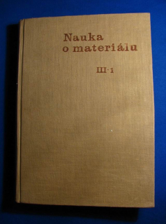 Nauka o materiálu III-1
