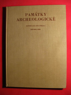 Památky archeologické / ročník LXX 1979 sv. 1