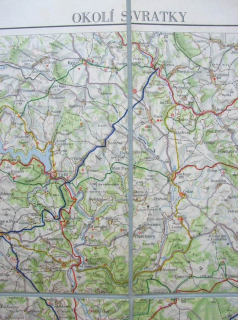 MAPA OKOLÍ SVRATKY