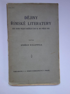 Dějiny římské literatury, Od dob nejstarších do roku 80 před Kr.