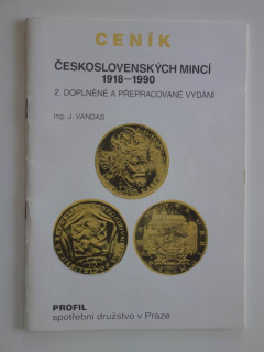 Ceník československých mincí 1918-1990