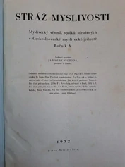 Stráž myslivosti 1932 (X. ročník)
