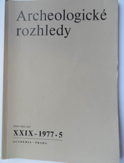 Archeologické rozhledy - XXIX - 1977 * 5