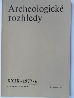 Archeologické rozhledy - XXIX - 1977 * 6