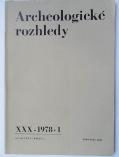 Archeologické rozhledy - XXX - 1978 * 1