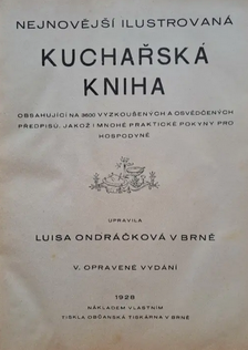 Nejnovější illustrovaná kuchařská kniha (1928)