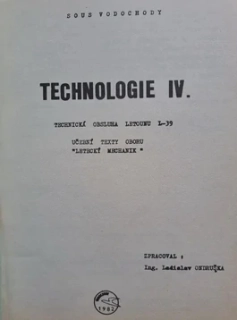 Technická obsluha letounu L-39