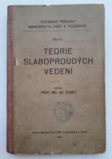 Teorie slaboproudých vedení (1929)