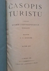 Časopis turistů 1930 (XLII. ročník)