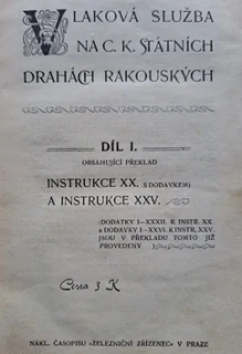Vlaková služba na c.k. drahách rakouských (1902)