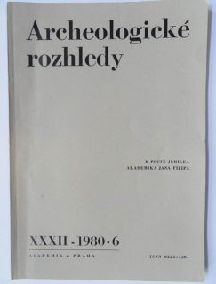 Archeologické rozhledy - XXXII - 1980 * 6
