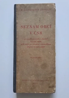 Seznam obcí v ČSR 1958 (III. opravené vydání)