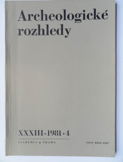 Archeologické rozhledy - XXXIII - 1981 * 4