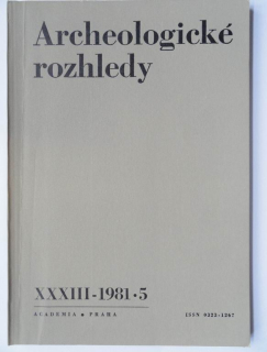 Archeologické rozhledy - XXXIII - 1981 * 5