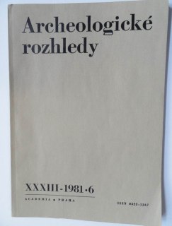 Archeologické rozhledy - XXXIII - 1981 * 6