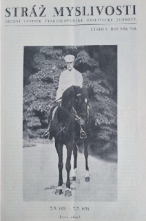 Stráž myslivosti 1930 (ročník VIII.)