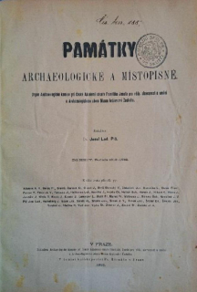 Památky archaeologické a místopisné
