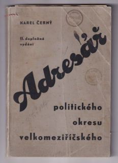 Adresář politického okresu velkomeziříčského