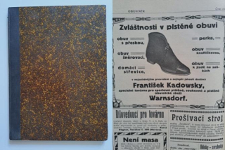 OBUVNICKÉ LISTY 1910 - Obuvník