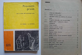 PROVOZNÍ PRAXE - pro 4. ročník  SPŠ technologie masa