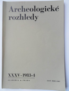 Archeologické rozhledy - XXXV - 1983 * 4