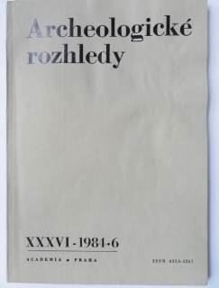 Archeologické rozhledy - XXXVI - 1984 * 6