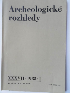 Archeologické rozhledy - XXXVII - 1985 * 1