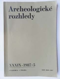 Archeologické rozhledy - XXXIX - 1987 * 5