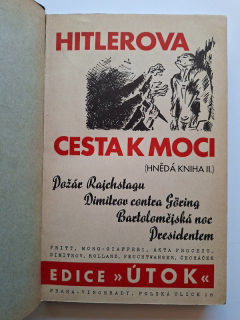 Hitlerova cesta k moci (Hnědá kniha II.)