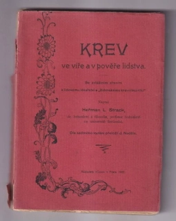 Krev ve víře a pověře lidstva (rok 1902)