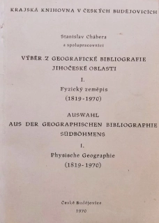 Výběr z geografické bibliografie Jihočeské oblasti